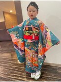 七五三着付け、ヘアメイク