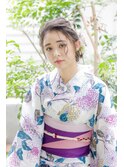 《へアセット》浴衣にもおすすめ！シニヨンヘア