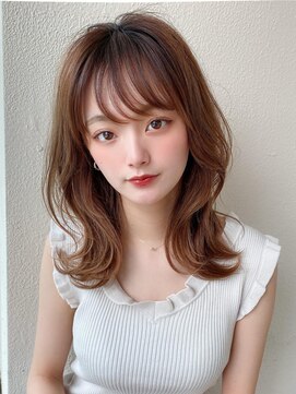 アフロート エル 大阪(AFLOAT L) イルミナ/ショコラアッシュ/ヘルシースタイル/ふんわりカール