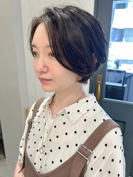 レトン 銀座(leton) ショートボブ/ハンサムショート/ひし形ショート/大人可愛い