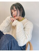 ニール 名古屋 伏見 丸の内(NEELU)&nbsp;【Neelu_misa】前上がりボブ