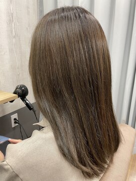 テーラヘアー 蘇我2号店(TELA HAIR) ブリーチ無しアッシュベージュ【TELAHAIR蘇我2号店】
