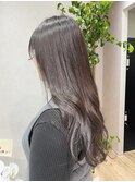 透明感×ダークグレージュ