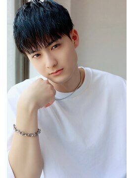 ソイクフ(SOY KUFU) MEN’S HAIR マッシュパーマアッシュブラックカルマパーマ