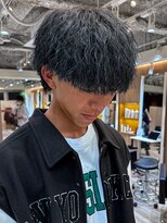 ルースト 渋谷店(ROOST)&nbsp;縦落ちツイストスパイラルパーマ