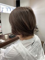 ジールヤマグチ 朝霧駅前店 【白髪ぼかし】レディースショート【白髪ぼかし/白髪染め/マーブ