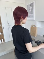 アム(am)&nbsp;チェリーレッド/ウルフカット