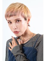 ユニックス アリオ亀有店(UNIX)&nbsp;大人女性スタイリッシュショート×ハイトーンカラー