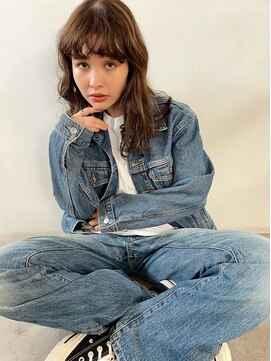 フィット 千葉(fit) セミロングパーマスタイル