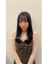 ユナイテッド 横浜(UNITED) 【植村優梨指名】ブルーブラック×レイヤーカット/横浜美容室