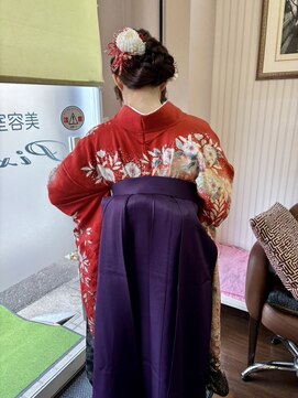 ピクシー美容室 卒業式袴♪