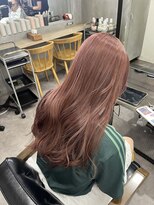 エイト 池袋店(EIGHT ikebukuro) ブリーチありレッドブラウンカラー