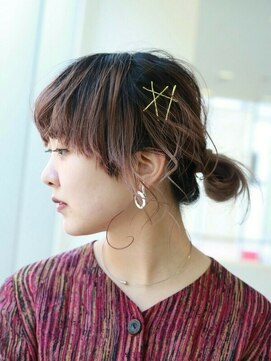 エムスラッシュ ソル センター南(M.SLASH SOL) ■SOLセンター南・16-5■ニュアンス感シニヨンヘアアレンジ