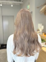 イリ 梅田(ili)&nbsp;ハイライトカラー/ミルクティーベージュ/レイヤーカット