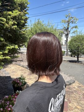 ヘアルーム フラット(HAIR ROOM flat) ぱつっとボブ