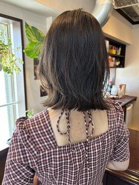 エンベロープス 中目黒(Envelopes) ヘーゼルグレージュ/レイヤーボブ/ボブレイヤー