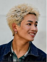 フィフス 天神大名(fifth) 福岡大名メンズパーマスパイキーショートスパイキーパーマ30代