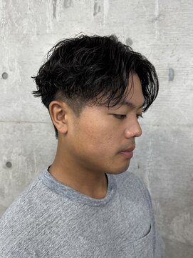 メルシー トータル ブランディング サロン(merci TOTAL BRANDING SALON) メンズ海外風シャドウパーマ