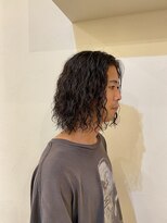 リヤン(Le lien)&nbsp;サーフカール/フェザーパーマ/刈り上げセンターパート/溝の口