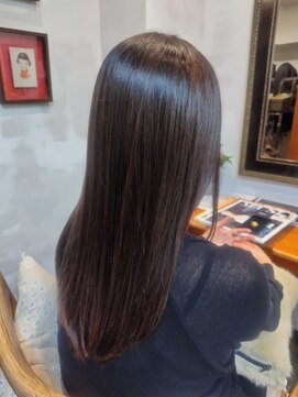 ミーノ(mieno) 髪質改善オーガニックカラー/艶髪ロング