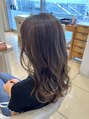 アッシュ 長津田店(Ash) 白髪ぼかしハイライト/ロングレイヤー/モテ髪巻き/ウェーブ巻き