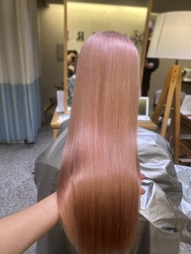 コーラルオレンジ/髪質改善トリートメント