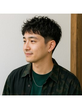 スープレックス ヘアーデザイン(SOUPREX HAIR DESIGN) 大人メンズツーブロックナチュラルパーマ 20代 30代 40代 50代
