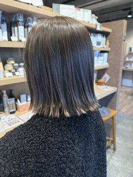 グレージュボブ