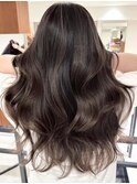 ハイライトバレイヤージュダブルカラーケアブリーチ20代30代