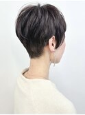 *くびれショートマッシュベリーショート上品大人ショートカット