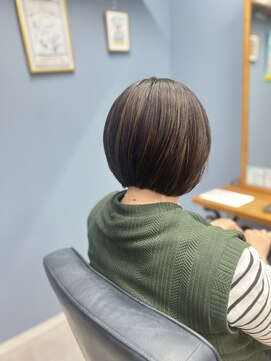 リマイル 西台店(remile) レイヤーボブ×ニュアンスハイライト