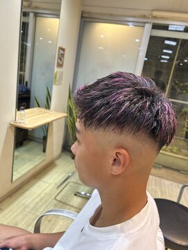 エイチエアー アルファ H'air alfa つつじヶ丘北口店 メンズメッシュ