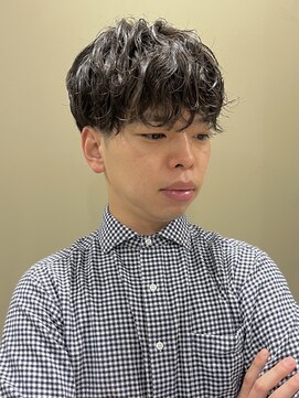 ザメンバイリオス(THE MEN. BY LIOS) 男前マッシュ無造作パーマ