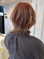 キャアリー(Caary)&nbsp;福山人気ブリーチなしデザイン艶髪アンブレラカラー白髪ぼかし