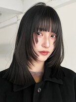 ネイト(Neit) レイヤーカットディープグレイカラー暗髪