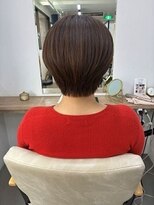 ヘアーアートシフォン 池袋西口店(Hair art chiffon)&nbsp;濡れ髪ダークグレージュ透け感ハイライトニュアンスカラー池袋