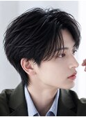 ニュアンスパーマメンズパーマシャドウパーマフェザーパーマ韓国