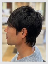 クリアオム 春日部(CLEAR homme)&nbsp;メンズ ショートレイヤー 黒髪 ビジネススタイル