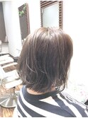 【王道の人気♪】肩上ボブ×アッシュカラー ！ 