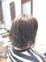 ナーナ(na_na) 【王道の人気♪】肩上ボブ×アッシュカラー !