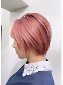ピンクショートボブ☆