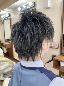クック ヘアー(Cook Hair) ツーブロックショート#03