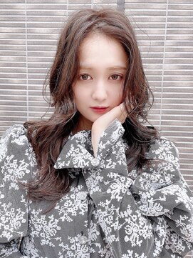 アイティー バイ アルバム 中野店(IT by ALBUM) シアーグレージュヨシンモリ_くびれヘアビタミンカラー_28902