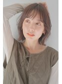 ふんわり柔らか大人ボブ