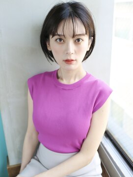 バース(BIRTH) 天神【BIRTH】シースルーバング×美髪ナチュラルボブ　4