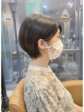 ロンド 銀座(Lond) 【春日美月】耳にかけてかわいいコンパクトショート