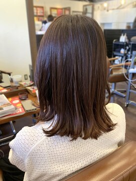 デフ(def) 大人艶髪コーラルブラウン