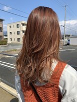 カノエ 福岡香椎店(canoe)&nbsp;韓国スタイル/艶髪/ピンクベージュ/髪質改善縮毛矯正/香椎/千早