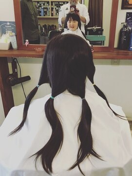 アストロ デザイン オブ ヘアー(ASTRO design of hair) グレージュカラー/ボブウルフ/黒髮カタログツーブロックマッシュ