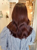 ナンバー ジルバ 立川(N° jillva) 大人かわいいエギョモリ ミルクティーブラウン ひし形シルエット